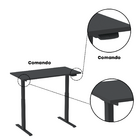 Mesa Com Regulagem De Altura Elétrica Escrivaninha 150cm Mee1