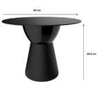 Mesa Com Tampo Pp Sili  Preto