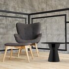 Mesa Com Tampo Pp Sili  Preto