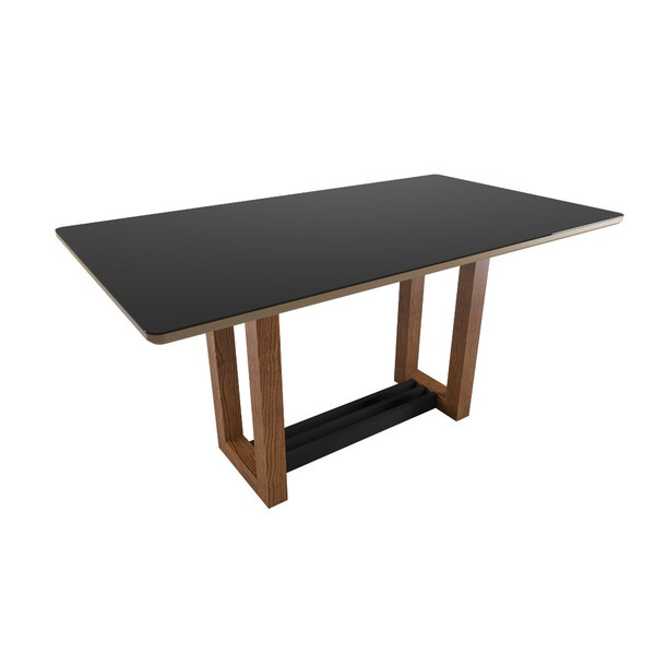 Mesa Com Tampo Vidro 200cm Louise Sonetto