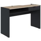 Mesa Computador Escrivaninha Preto Fosco Tauari Nobre