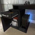 Mesa Computador Pc Gamer Tuf 1 Porta 1 Gaveta Flex Shark C08