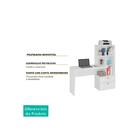 Mesa Computador Permobili Elisa Com Gavetas - Mel