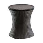 Mesa Cooler Rattan Marrom