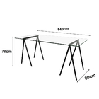 Mesa Copacabana Preta