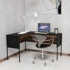 Mesa Couto Preta E Avelã 135cm