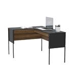 Mesa Couto Preta E Avelã 135cm