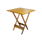 Mesa De  Madeira 70x70 Mel