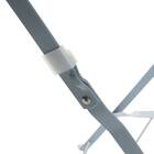 Mesa de Aço Flora Origami 60cm Azul Naterial