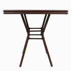 Mesa De Aluminio Quadrada Greenway 72x80x80cm