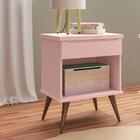 Mesa De Apoio 100% Mdf Melinda Rosê - Phoenix Baby Rosê