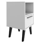 Mesa De Apoio 1 Gaveta 1 Nicho Bpp05 Brv Móveis