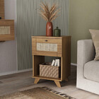 Mesa De Apoio 1 Gaveta Trama Artely