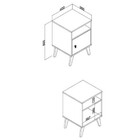 Mesa De Apoio 400x600x380mm Movelbento