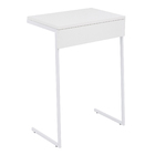 Mesa de Apoio 45X30Cm Branco Delin