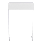 Mesa de Apoio 45X30Cm Branco Delin
