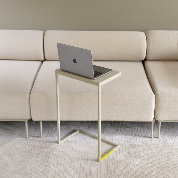 Mesa De Apoio 60x40x25 Cm Wire Taupe