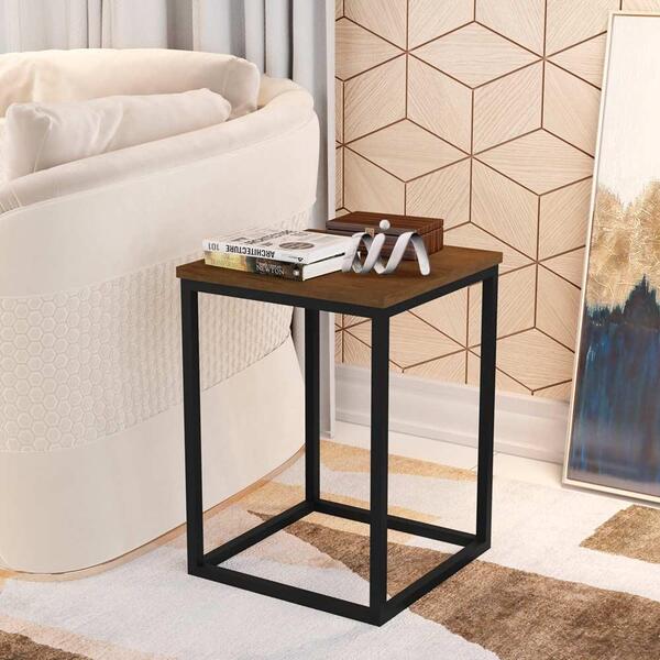 Mesa De Apoio 8019 Com Armação Desmontável Canela Jb Bechara