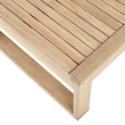 Mesa de Apoio  Retangular Solaris 28x55x84cm Marrom Naterial