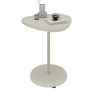 Mesa De Apoio Bia 100% Mdf Off White - Pnr Móveis