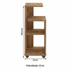 Mesa De Apoio Bis Artely Rustico