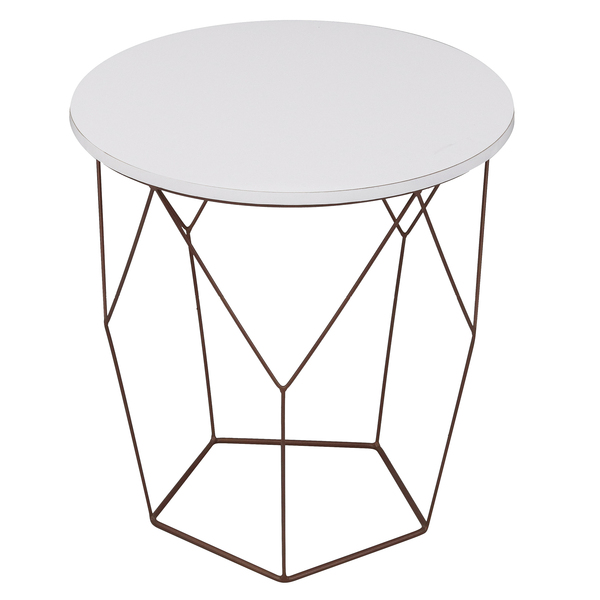 Mesa de Apoio Branco 50x54cm