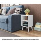 Mesa De Apoio Com 2 Nichos - Branco