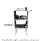 Mesa De Apoio Com 2 Nichos - Branco