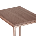 Mesa De Apoio Com Tampo De Madeira De 40cm X 30cm (60cm) De A