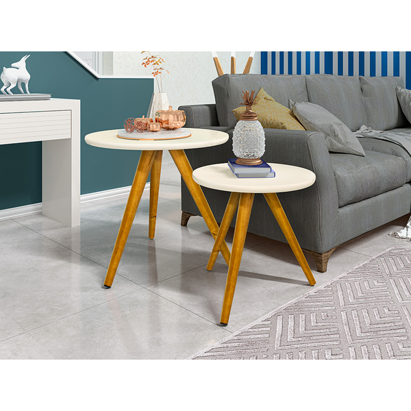 Mesa De Apoio Decor Hope Off White