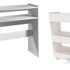 Mesa De Apoio E Expositor Auxiliar 2 Peças