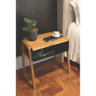 Mesa De Apoio Em Madeira Multiuso Verona Teca C/ Acabamento V