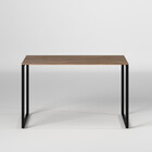 Mesa De Apoio Escritório Estilo Industrial Madeira 120x60