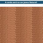 Mesa De Apoio Esfera Ozki 62 Cm Madeira Eucalipto Cedro Junco