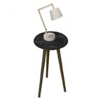 Mesa De Apoio Estilo Vintage Retrô Brilhante Decor Bechara Ne