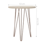 Mesa De Apoio Evo Off White