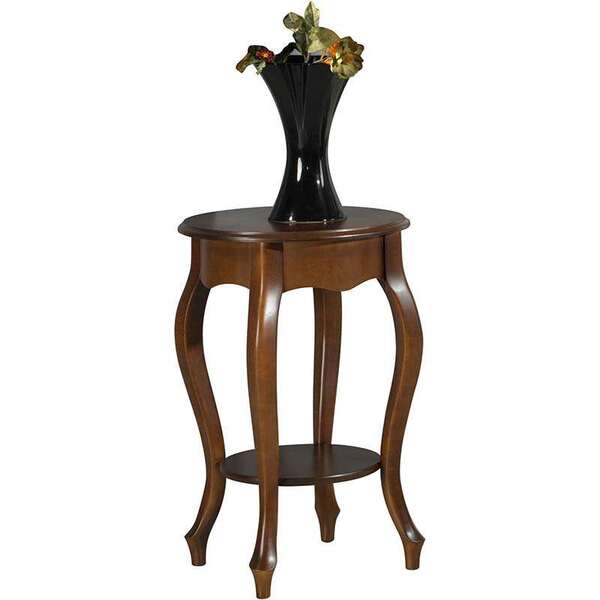 Mesa De Apoio Floreira Imperatriz (lisa) - Bom Lar - Imbuia