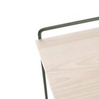 Mesa De Apoio Lateral 3 Níveis Verde Oliva/legno