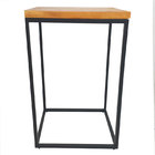 Mesa De Apoio Lateral Alto Forma -oficina Barnello - Preto