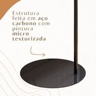 Mesa De Apoio Lateral Em Mdf Dublin Dark/cinamomo