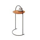 Mesa De Apoio Lateral Industrial Com Tampo 100% Mdf 33cm Oslo