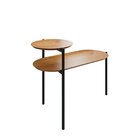 Mesa De Apoio Lateral Industrial Com Tampo 100% Mdf Moscow Da