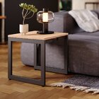 Mesa De Apoio Lateral Metal Estilo Industrial 450x450x450mm A