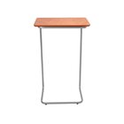 Mesa De Apoio Lateral Para Sofá Com Base De Metal Tampo Croma