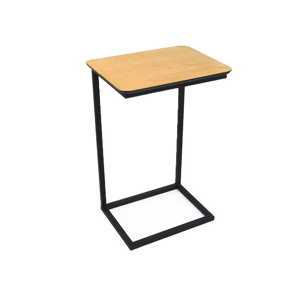 Mesa De Apoio Lateral Para Sofá Estilo Industrial -  Tauari