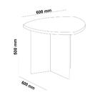 Mesa De Apoio Lateral Pequena De Canto Sofá Mdf Para Sala De