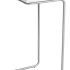 Mesa De Apoio Lateral Suporte Braço Sofá Off White