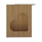 Mesa De Apoio Lateral Tampo Com Nicho E Espaço Pet Artely Car