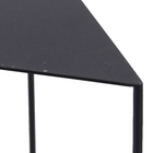 Mesa de Apoio Metal Tripé Preta 50x40x40cm Tamtum