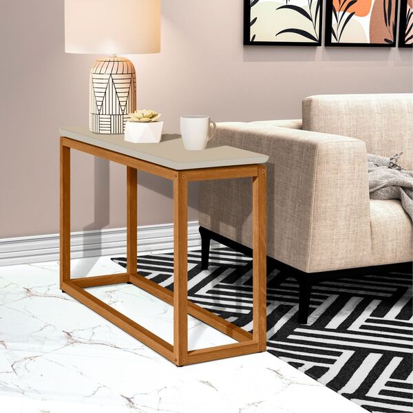 Mesa De Apoio Milan Off White Nature